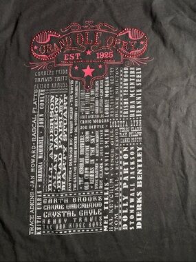 Grand Ole Opry Est. 1925 Short Sleeve Graphic Tee - Black